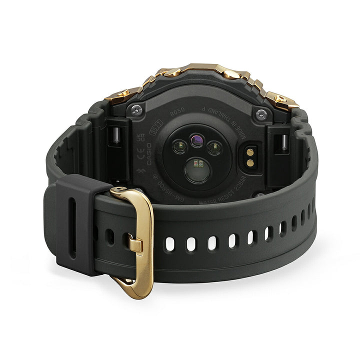 G-SHOCK メタルカバード G-SQUAD 心拍計測 血中酸素レベル計測 GM-H5600-9JR メンズ ソーラー Bluetooth MIP 反転液晶 ゴールド