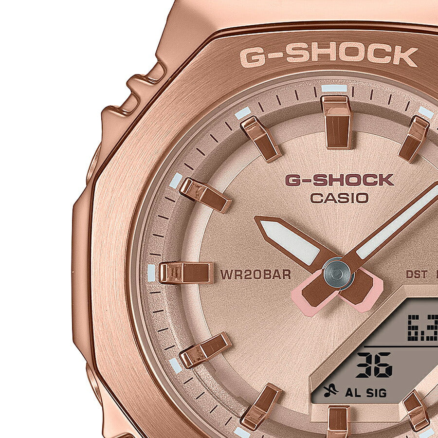 G-SHOCK ミッドサイズ メタルカバード GM-S2110PG-1A4JF メンズ