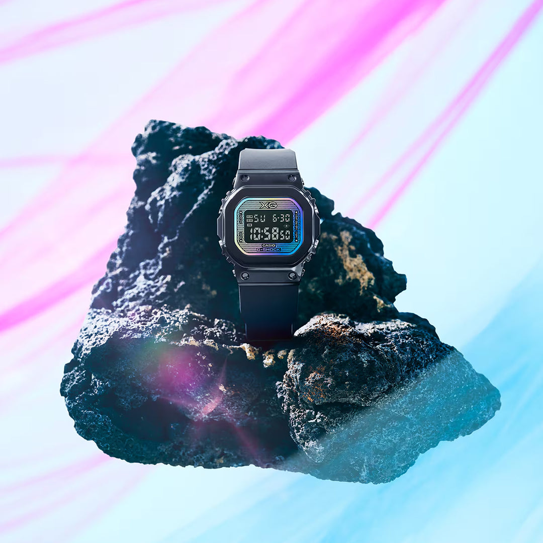 G-SHOCK ミッドサイズ メタルカバード XG コラボレーションモデル GM-S5600XG-1JR メンズ レディース 電池式 デジタル スクエア ブラック 国内正規品 カシオ