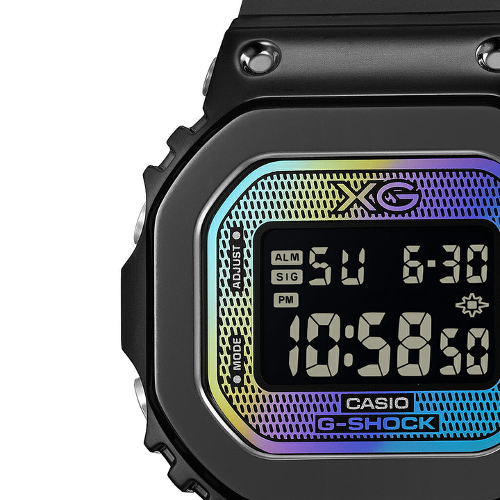 G-SHOCK ミッドサイズ メタルカバード XG コラボレーションモデル GM-S5600XG-1JR メンズ レディース 電池式 デジタル スクエア ブラック 国内正規品 カシオ