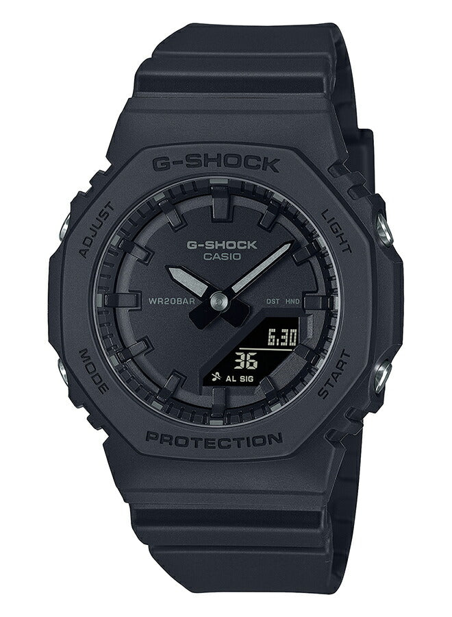 G-SHOCK プチサイズ 2100 BBシリーズ GMA-P2100BB-1AJF メンズ レディース 腕時計 電池式 アナデジ オクタゴン 樹脂バンド ブラック 反転液晶 国内正規品 カシオ