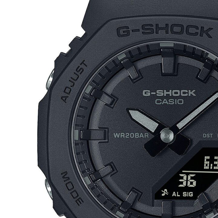 G-SHOCK プチサイズ 2100 BBシリーズ GMA-P2100BB-1AJF メンズ レディース 腕時計 電池式 アナデジ オクタゴン 樹脂バンド ブラック 反転液晶 国内正規品 カシオ