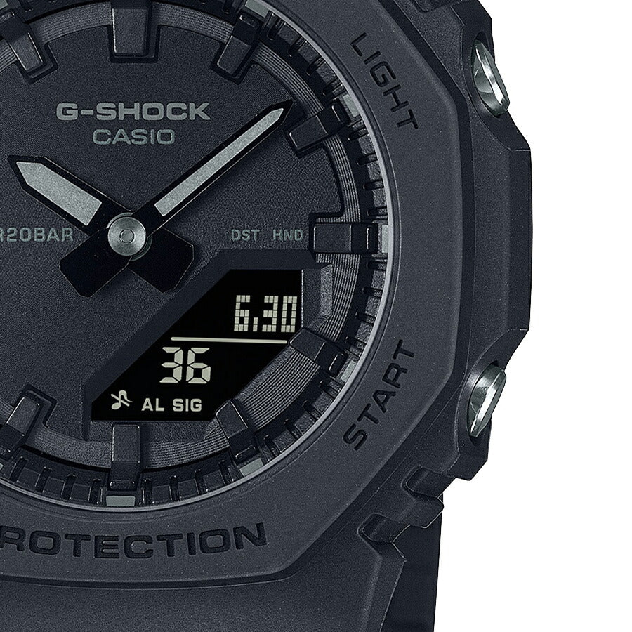 G-SHOCK プチサイズ 2100 BBシリーズ GMA-P2100BB-1AJF メンズ レディース 腕時計 電池式 アナデジ オクタゴン 樹脂バンド ブラック 反転液晶 国内正規品 カシオ