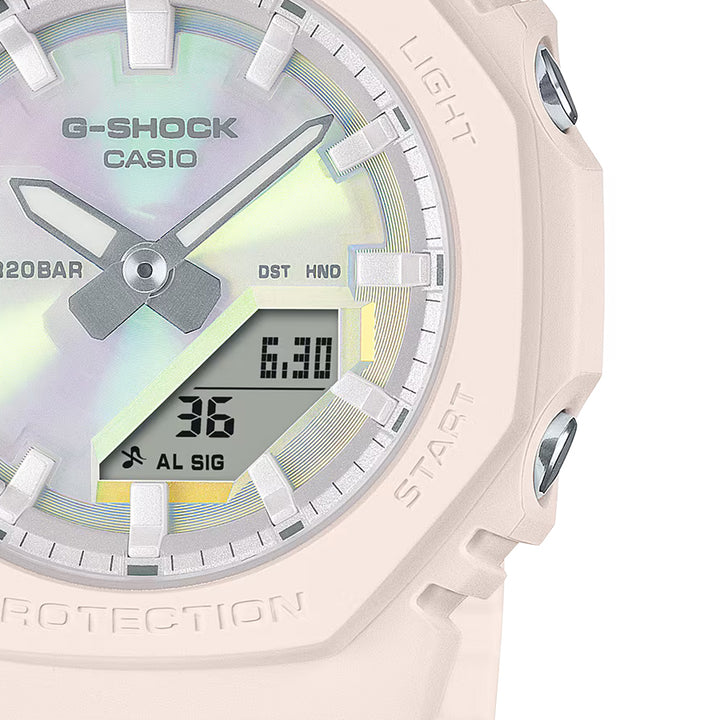 G-SHOCK プチサイズ 偏光カラーダイヤル GMA-P2100PC-4AJF レディース 電池式 アナデジ オクタゴン 樹脂バンド ピンク