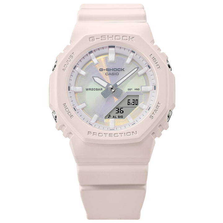 G-SHOCK プチサイズ 偏光カラーダイヤル GMA-P2100PC-4AJF レディース 電池式 アナデジ オクタゴン 樹脂バンド ピンク