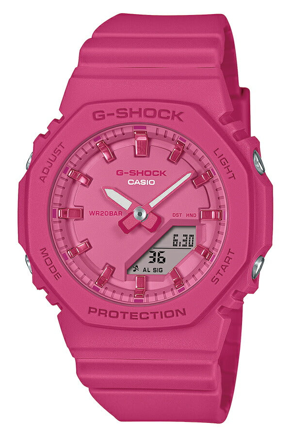 G-SHOCK コンパクトサイズ パワーピンク GMA-P2100PP-4AJF レディース 腕時計 電池式 アナデジ オクタゴン ピンク 樹脂バンド 国内正規品 カシオ