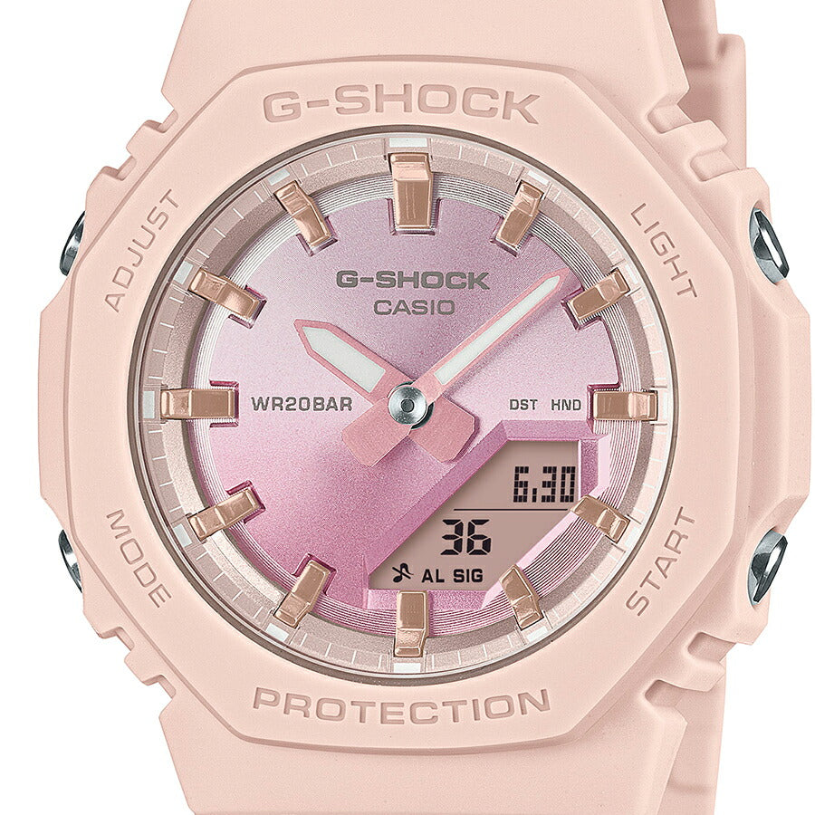 G-SHOCK コンパクトサイズ サンセット グラデーション GMA-P2100SG-4AJF レディース 腕時計 電池式 アナデジ オクタゴン 樹脂バンド 国内正規品 カシオ