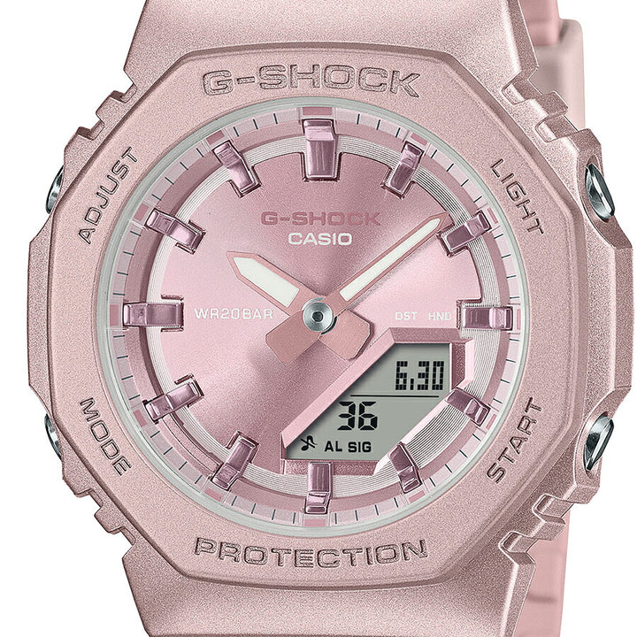 G-SHOCK プチサイズ シルキートーン GMA-P2100ST-4AJF レディース 腕時計 電池式 アナデジ オクタゴン メタリックカラーダイヤル 樹脂バンド 国内正規品 カシオ