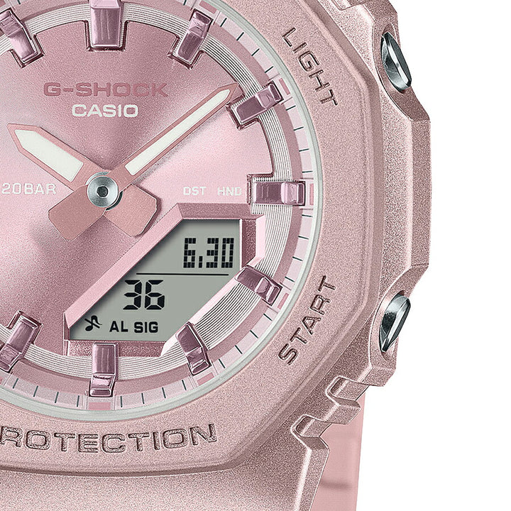 G-SHOCK プチサイズ シルキートーン GMA-P2100ST-4AJF レディース 腕時計 電池式 アナデジ オクタゴン メタリックカラーダイヤル 樹脂バンド 国内正規品 カシオ