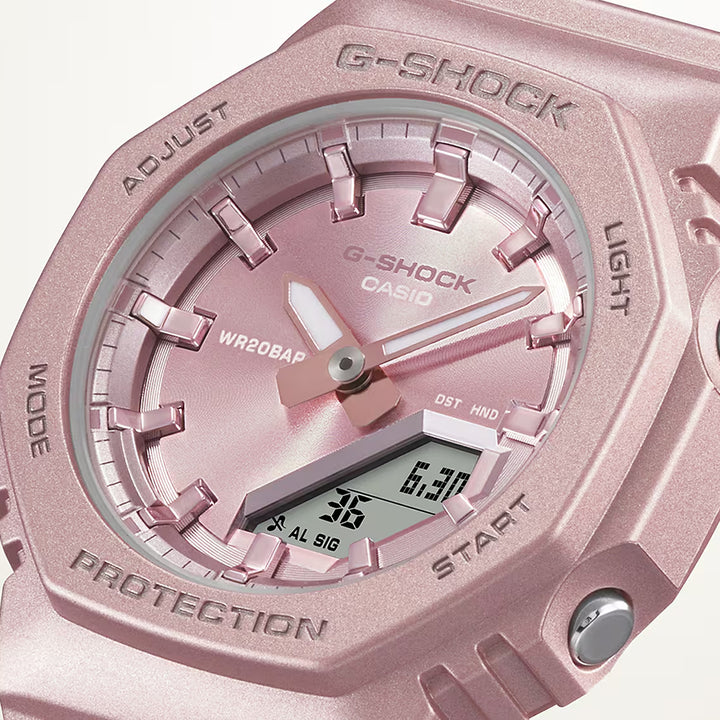 G-SHOCK プチサイズ シルキートーン GMA-P2100ST-4AJF レディース 腕時計 電池式 アナデジ オクタゴン メタリックカラーダイヤル 樹脂バンド 国内正規品 カシオ