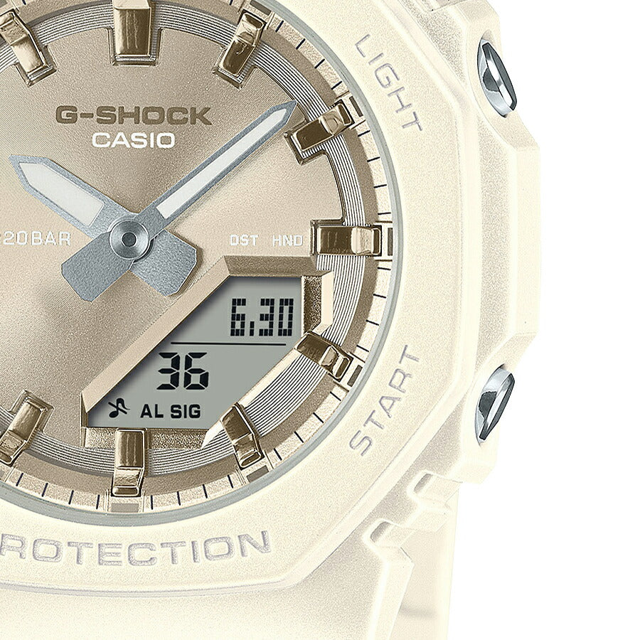 G-SHOCK プチサイズ シルキートーン GMA-P2100ST-7AJF レディース 腕時計 電池式 アナデジ オクタゴン メタリックカラーダイヤル 樹脂バンド 国内正規品 カシオ