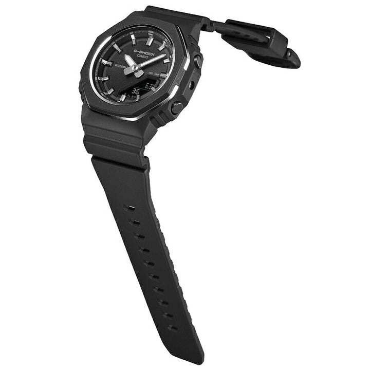 G-SHOCK プチサイズ メタリックベゼルリング GMA-P2110-1AJF レディース 電池式 アナデジ オクタゴン ブラック 反転液晶