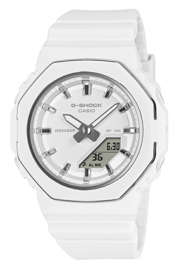 G-SHOCK GAW-100B-7AJF メンズ 電波ソーラー アナデジ ホワイト