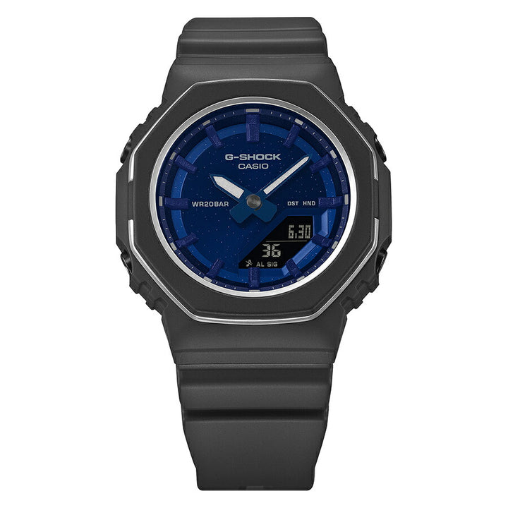 G-SHOCK プチサイズ メタリックベゼルリング ラピスラズリ GMA-P2110SC-2AJF レディース 電池式 アナデジ オクタゴン ネイビー 反転液晶