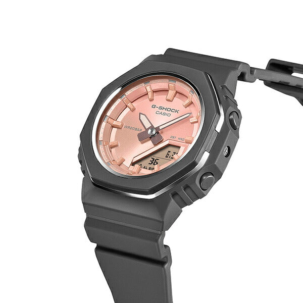 G-SHOCK プチサイズ メタリックベゼルリング ローズクォーツ GMA-P2110SC-4AJF レディース 電池式 アナデジ オクタゴン ピンク