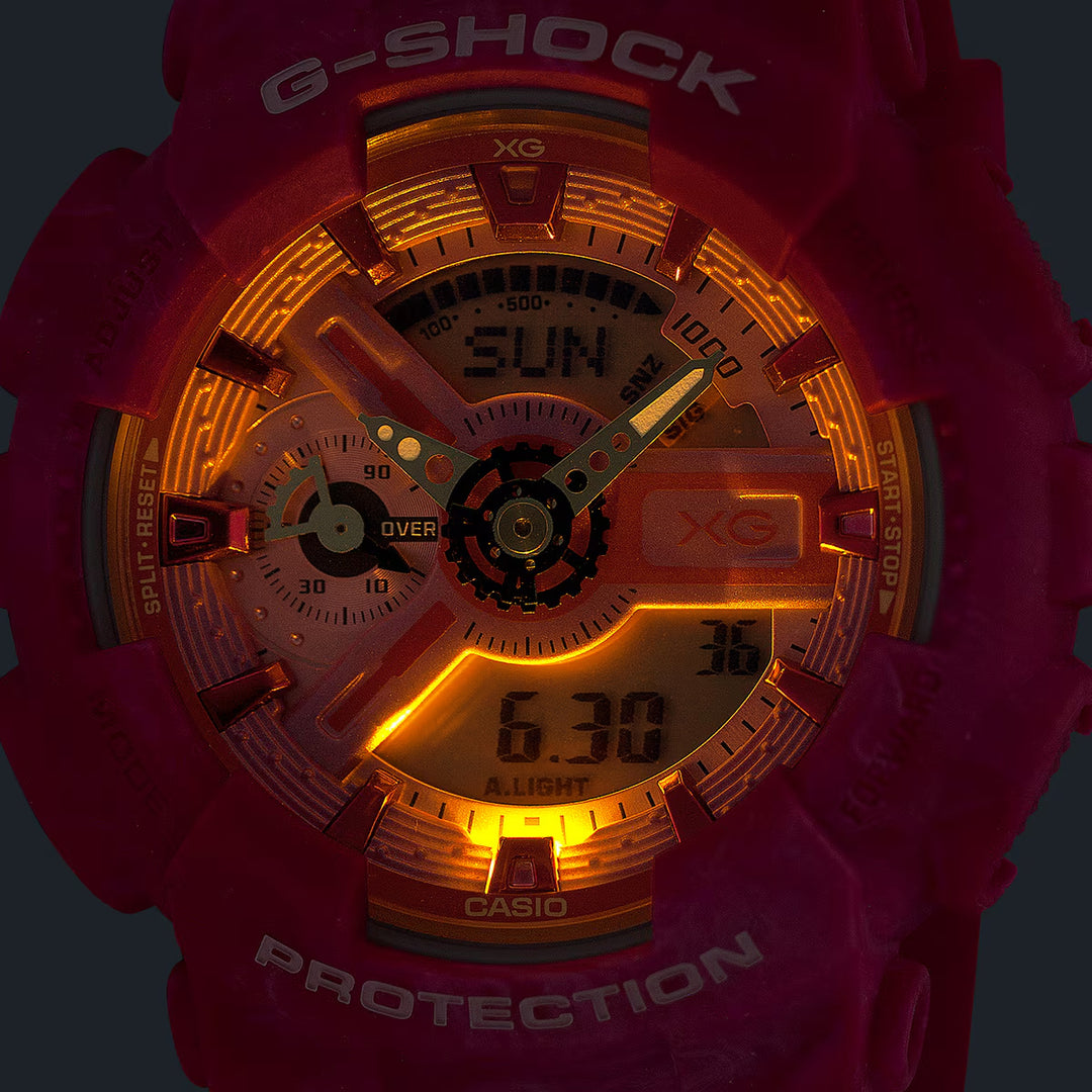 G-SHOCK ミッドサイズ XG コラボレーションモデル GMA-S110XG-4AJR メンズ レディース 電池式 アナデジ ビッグケース 樹脂バンド 国内正規品 カシオ