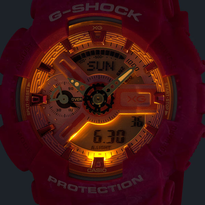 G-SHOCK ミッドサイズ XG コラボレーションモデル GMA-S110XG-4AJR メンズ レディース 電池式 アナデジ ビッグケース 樹脂バンド 国内正規品 カシオ