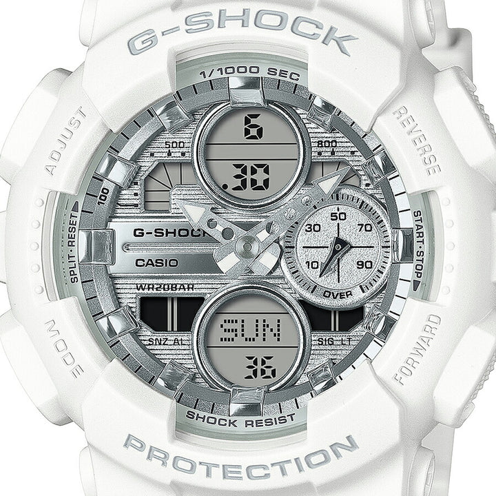 G-SHOCK ミッドサイズ ビーチリゾート GMA-S140VA-7AJF レディース 腕時計 電池式 アナデジ ビッグケース 樹脂バンド ホワイト 国内正規品 カシオ