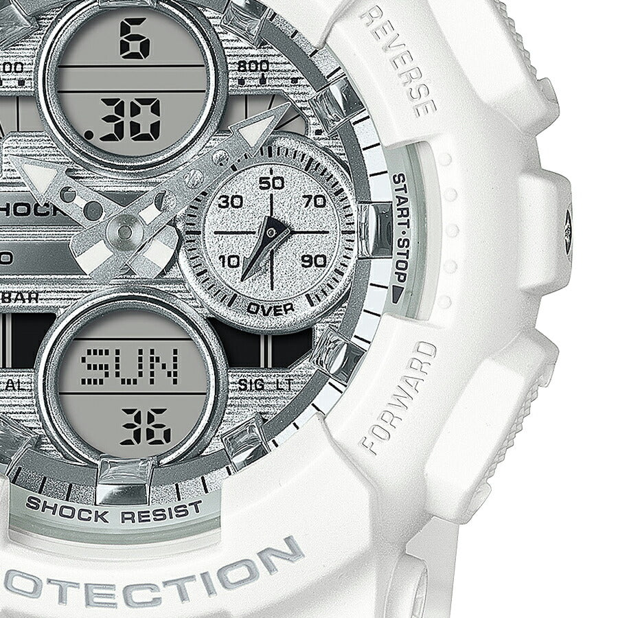 G-SHOCK ミッドサイズ ビーチリゾート GMA-S140VA-7AJF レディース 腕時計 電池式 アナデジ ビッグケース 樹脂バンド ホワイト 国内正規品 カシオ