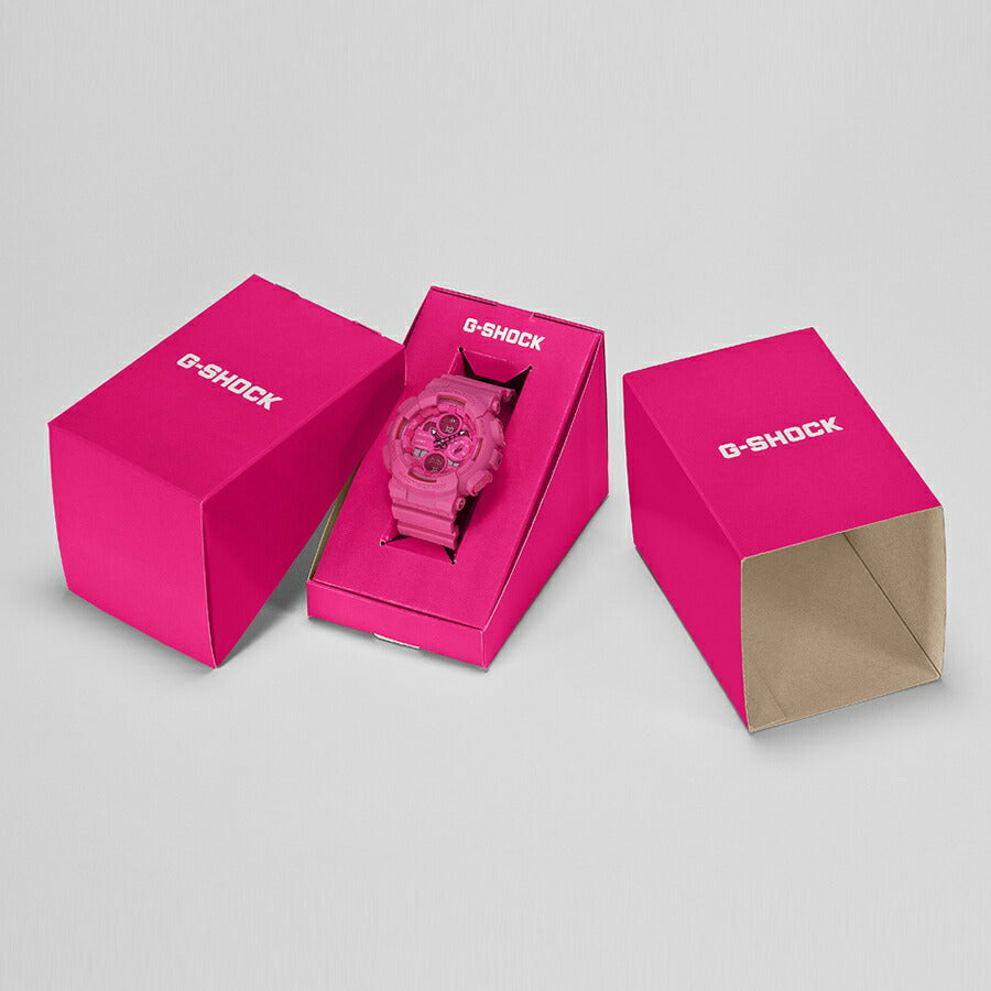 G-SHOCK ミッドサイズ ピンクリボン活動支援モデル 2025 GMA-S145PK-4AJR メンズ レディース 電池式 アナデジ ビッグケース