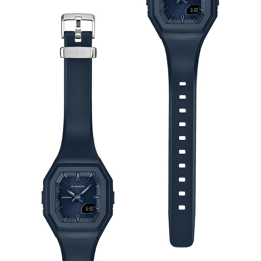 G-SHOCK 小型ケースモデル GMA-S160-2BJF レディース 電池式 アナデジ 樹脂バンド ネイビー