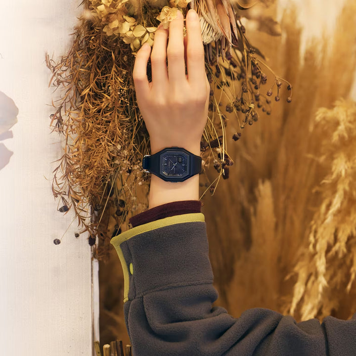 G-SHOCK 小型ケースモデル GMA-S160-2BJF レディース 電池式 アナデジ 樹脂バンド ネイビー