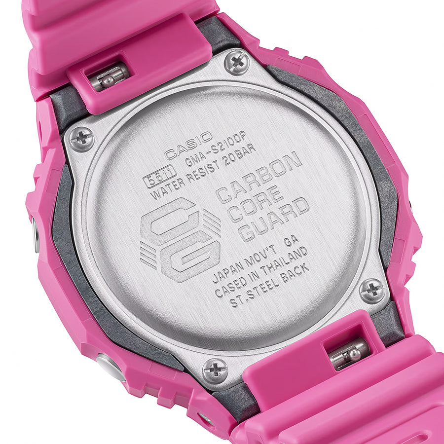 G-SHOCK Pink ミッドサイズ GMA-S2100P-4AJR メンズ レディース 電池式 アナデジ オクタゴン – THE CLOCK  HOUSE公式オンラインストア