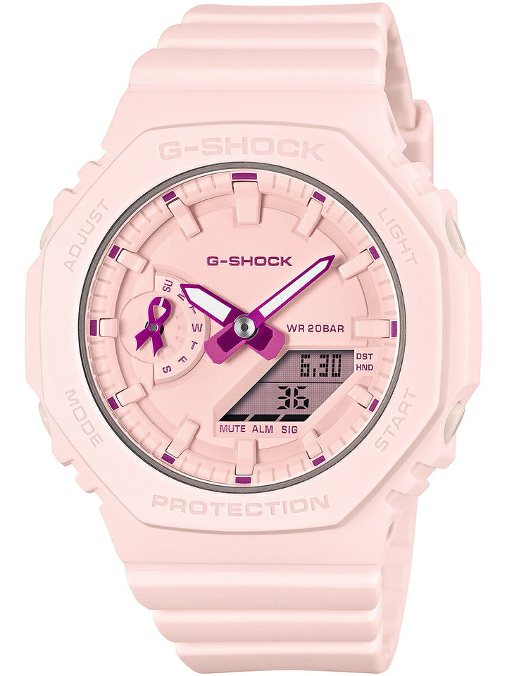 G-SHOCK ミッドサイズ ピンクリボン活動支援モデル GMA-S2100PR-4AJR メンズ レディース 電池式 アナデジ オクタゴン