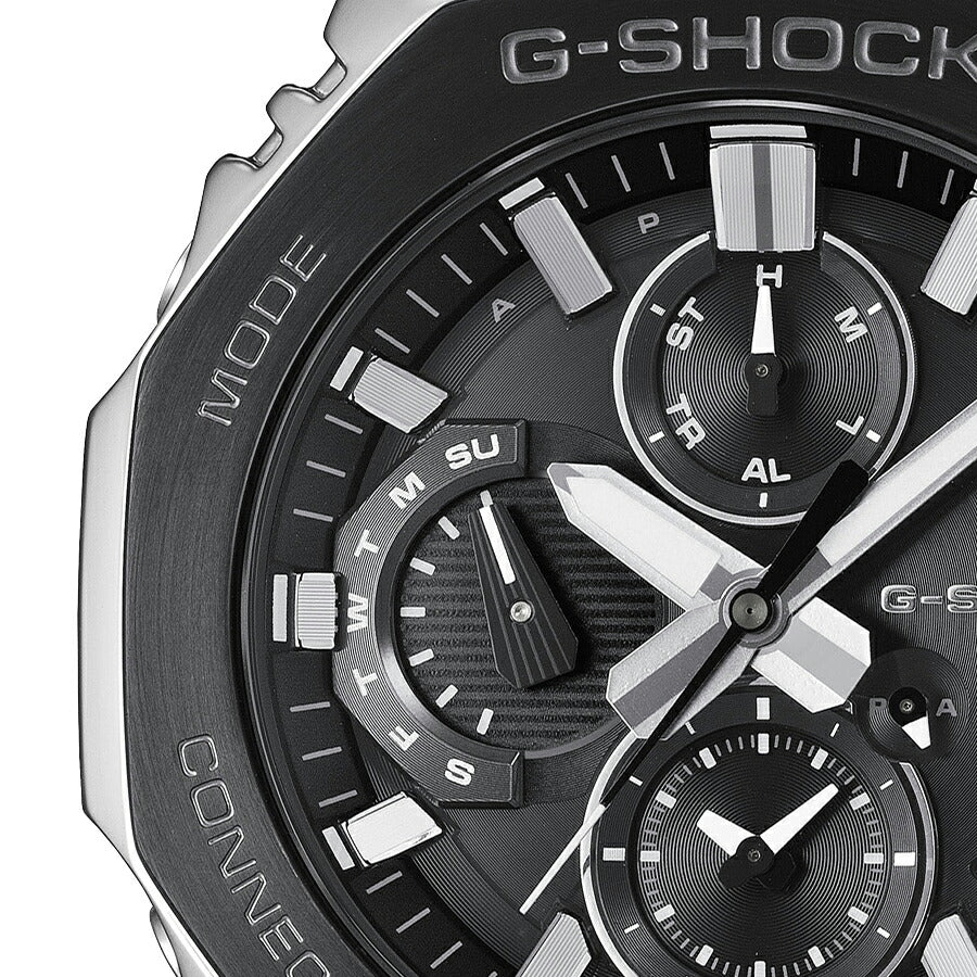 G-SHOCK フルメタル デュアルタイム クロノグラフ ブラックベゼル GMC