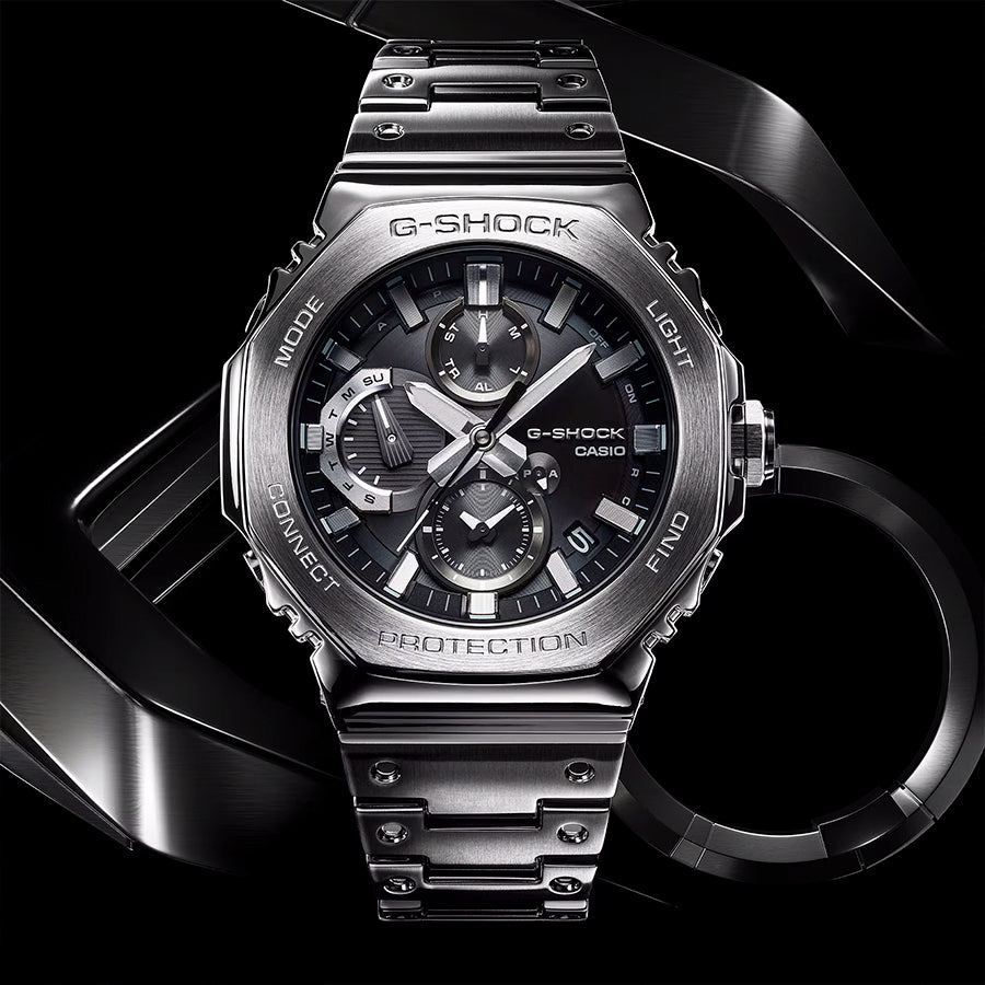G-SHOCK フルメタル デュアルタイム クロノグラフ GMC-B2100D