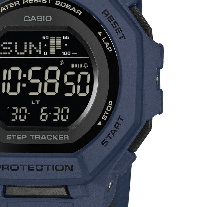 G-SHOCK ミッドサイズ GMD-B300シリーズ GMD-B300-2JF メンズ レディース 電池式 Bluetooth デジタル 樹脂バンド ネイビー 反転液晶