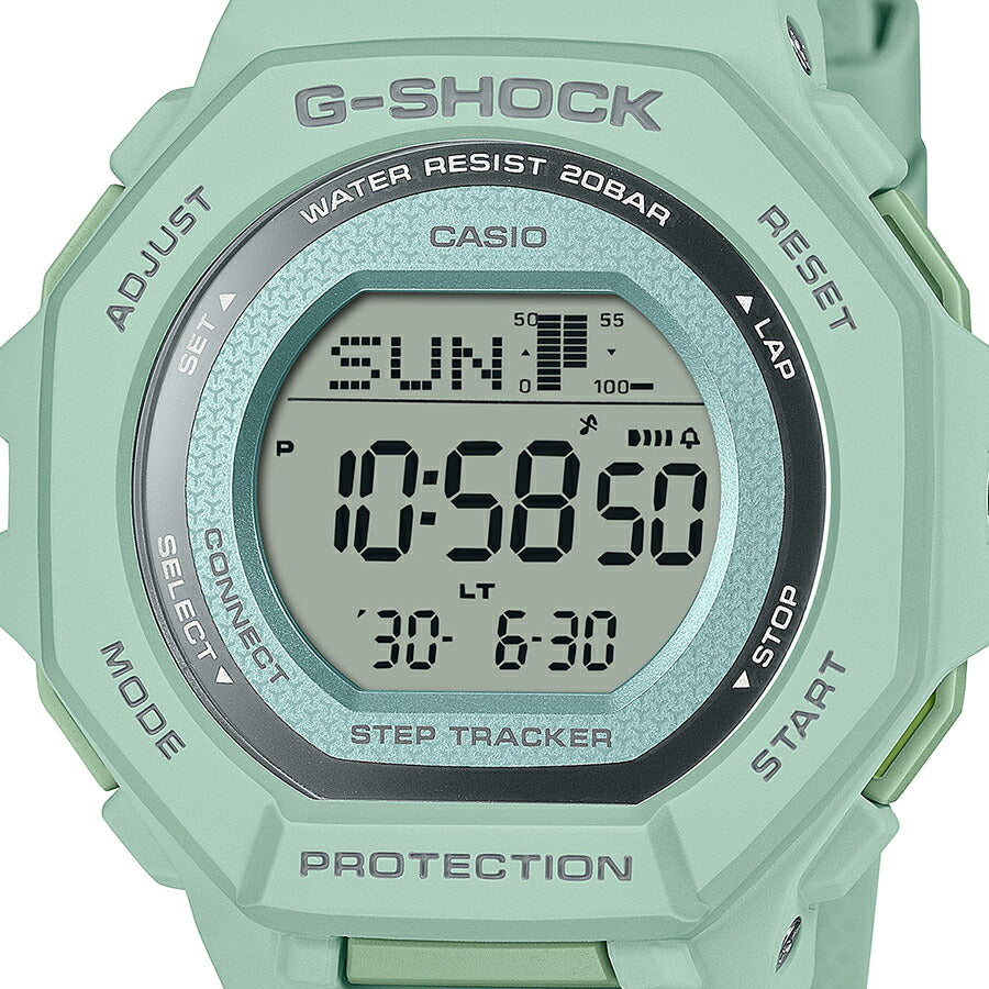 G-SHOCK ミッドサイズ GMD-B300シリーズ GMD-B300-3JF メンズ レディース 腕時計 電池式 Bluetooth デジタル 樹脂バンド グリーン 国内正規品 カシオ