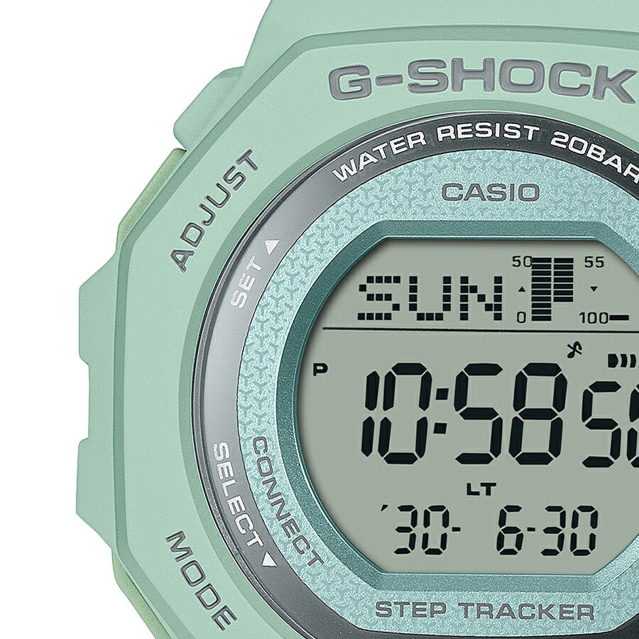 G-SHOCK ミッドサイズ GMD-B300シリーズ GMD-B300-3JF メンズ レディース 腕時計 電池式 Bluetooth デジタル 樹脂バンド グリーン 国内正規品 カシオ