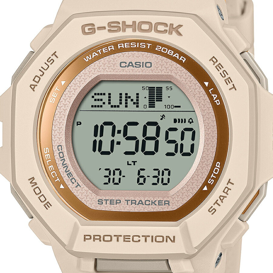 G-SHOCK ミッドサイズ GMD-B300シリーズ GMD-B300-4JF メンズ レディース 腕時計 電池式 Bluetooth デジタル 樹脂バンド ピンク 国内正規品 カシオ