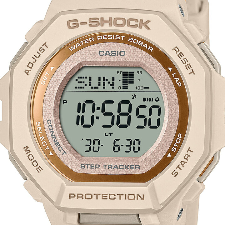 G-SHOCK ミッドサイズ GMD-B300シリーズ GMD-B300-4JF メンズ レディース 腕時計 電池式 Bluetooth デジタル 樹脂バンド ピンク 国内正規品 カシオ