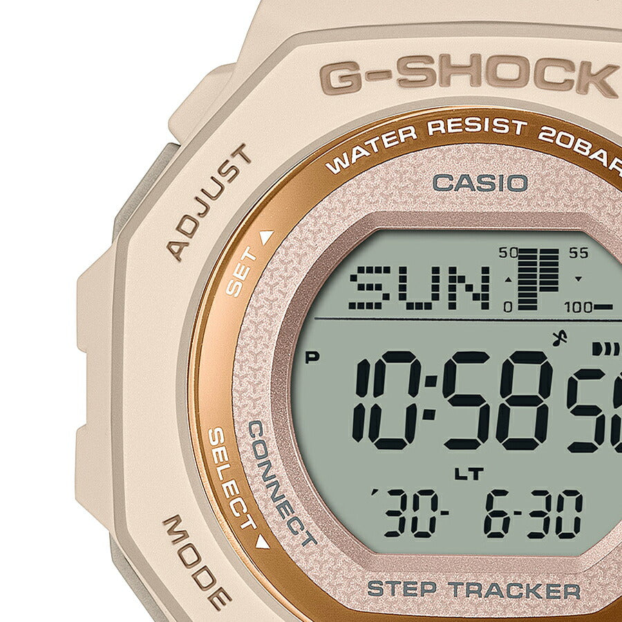 G-SHOCK ミッドサイズ GMD-B300シリーズ GMD-B300-4JF メンズ レディース 腕時計 電池式 Bluetooth デジタル 樹脂バンド ピンク 国内正規品 カシオ