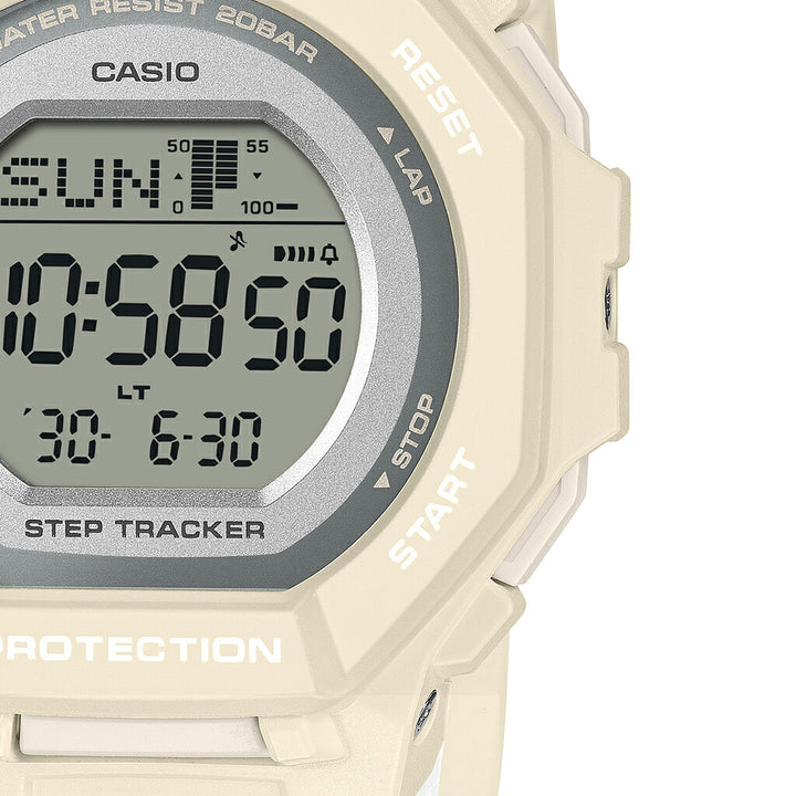 G-SHOCK ミッドサイズ GMD-B300シリーズ GMD-B300-7JF メンズ レディース 電池式 Bluetooth デジタル 樹脂バンド ホワイト