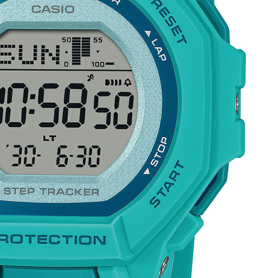 G-SHOCK ミッドサイズ スポーツカラー GMD-B300SC-2JF メンズ レディース 腕時計 電池式 Bluetooth デジタル 樹脂バンド ターコイズ 国内正規品 カシオ