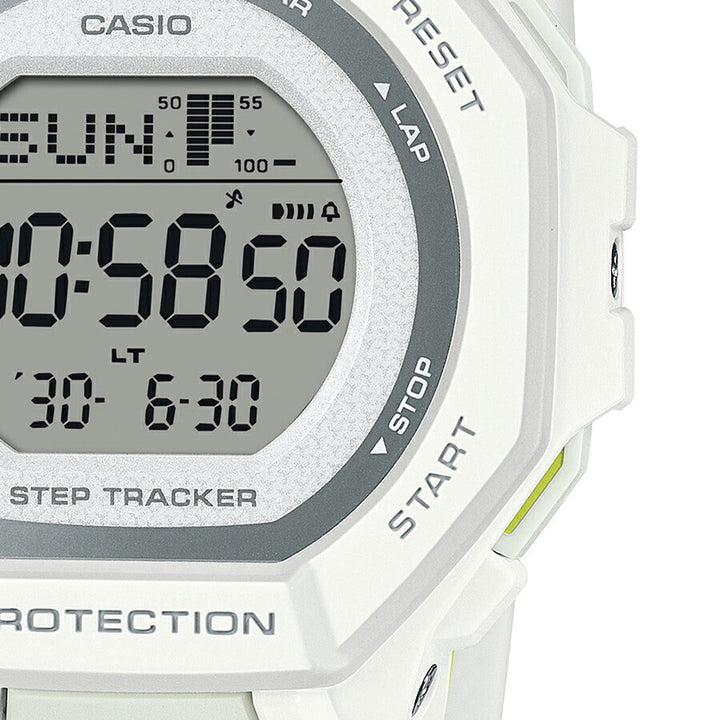 G-SHOCK ミッドサイズ スポーツカラー GMD-B300SC-7JF メンズ レディース 腕時計 電池式 Bluetooth デジタル 樹脂バンド ホワイト 国内正規品 カシオ