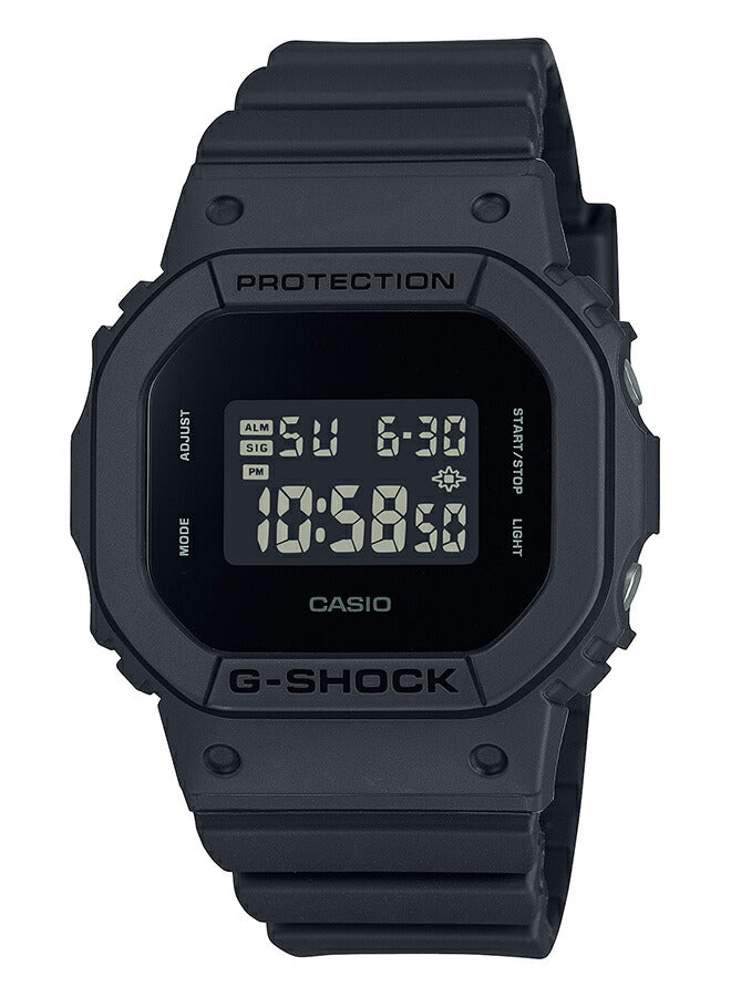 G-SHOCK ミッドサイズ 5600 BBシリーズ GMD-S5610BB-1JF メンズ レディース 腕時計 電池式 スクエア デジタル 樹脂バンド ブラック 反転液晶 国内正規品 カシオ