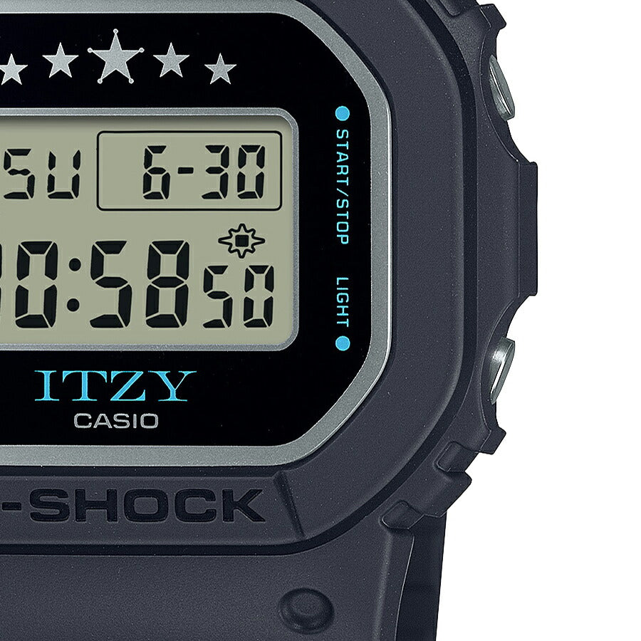 G-SHOCK ミッドサイズ ITZY コラボレーションモデル GMD-S5610IT-1JR メンズ レディース 腕時計 電池式 スクエア デジタル 樹脂バンド ブラック 国内正規品 カシオ