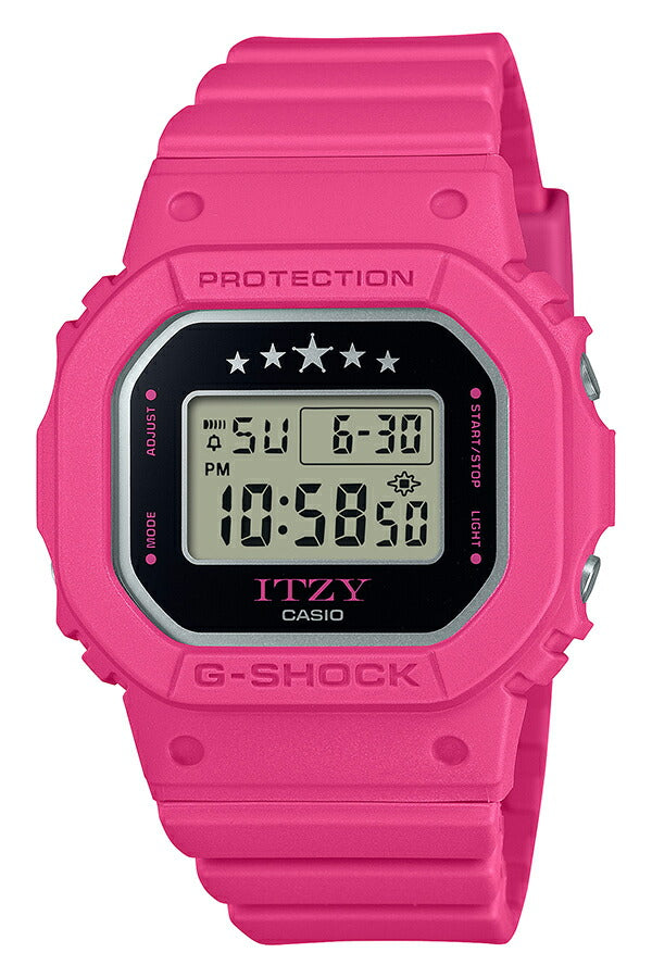 G-SHOCK ミッドサイズ ITZY コラボレーションモデル GMD-S5610IT-4AJR メンズ レディース 腕時計 電池式 スクエア デジタル 樹脂バンド 国内正規品 カシオ