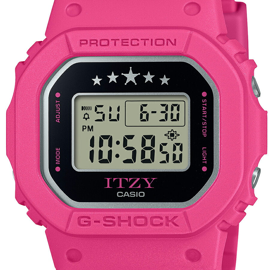 G-SHOCK ミッドサイズ ITZY コラボレーションモデル GMD-S5610IT-4AJR メンズ レディース 腕時計 電池式 スクエア デジタル 樹脂バンド 国内正規品 カシオ