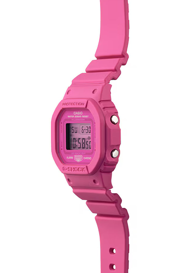 G-SHOCK ミッドサイズ ピンクリボン活動支援モデル GMD-S5610PK-4JR メンズ レディース 腕時計 電池式 スクエア デジタル 樹脂バンド ピンク 国内正規品 カシオ
