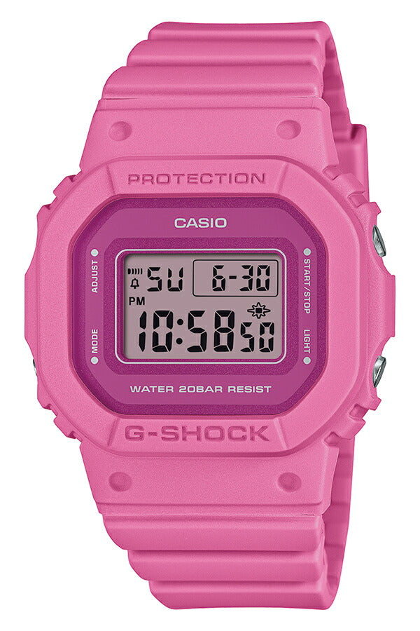 G-SHOCK ミッドサイズ パワーピンク GMD-S5610PP-4JF メンズ レディース 腕時計 電池式 デジタル スクエア 樹脂バンド 国内正規品 カシオ