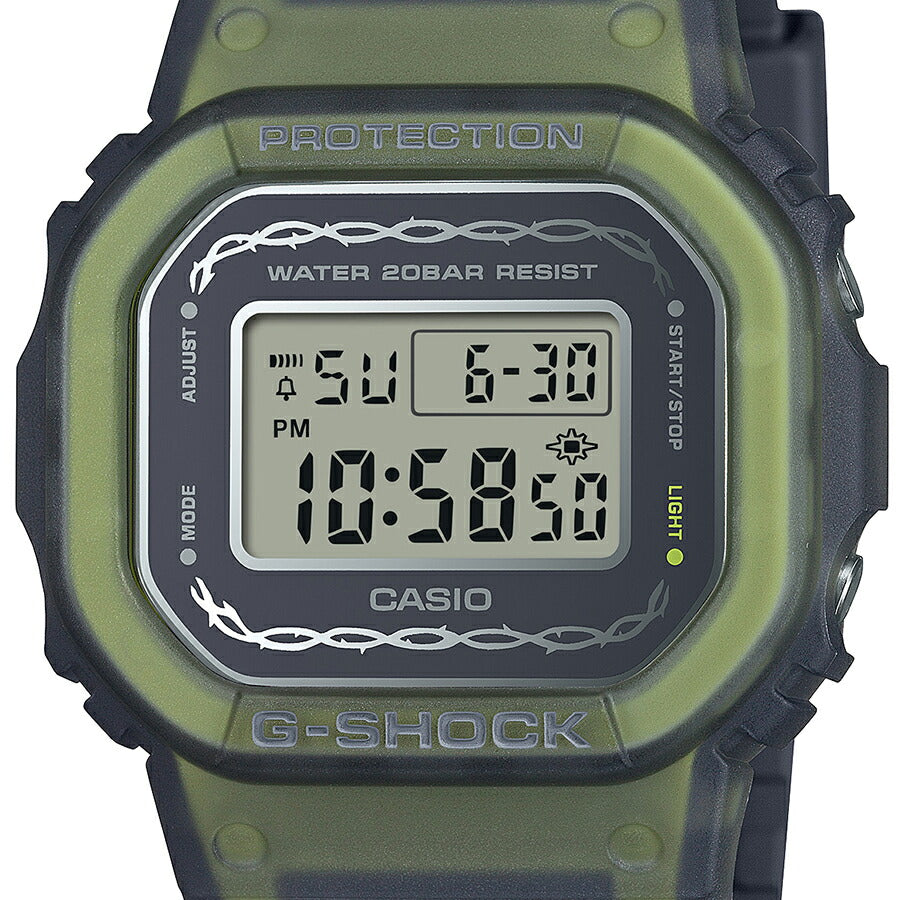 G-SHOCK ミッドサイズ プレシャスハートセレクション 2024 バラ GMD-S5610RS-8JF メンズ レディース 腕時計 電池式 デジタル スクエア 樹脂バンド イエロー 国内正規品 カシオ