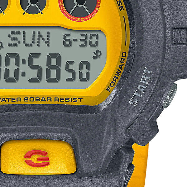 G-SHOCK ミッドサイズ DW-001カラーインスパイアデザイン GMD-S6900Y-9JF メンズ レディース 腕時計 電池式 デジタル イエロー 国内正規品 カシオ