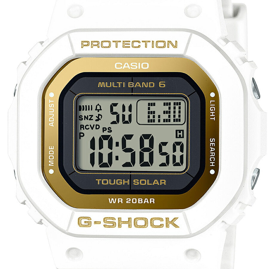 G-SHOCK ミッドサイズ アイサーチ・ジャパン コラボレーションモデル 2024 GMD-W5601K-7JR メンズ レディース 腕時計 電波ソーラー スクエア デジタル 国内正規品 カシオ イルクジ