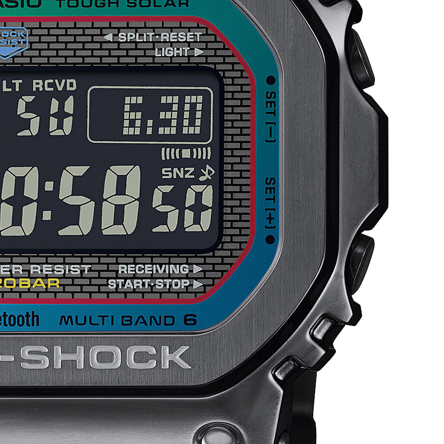 G-SHOCK FULL METAL フルメタル レインボーカラー アクセント GMW-B5000BPC-1JF メンズ 電波ソーラー Bl –  THE CLOCK HOUSE公式オンラインストア