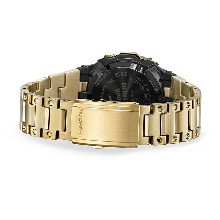 G-SHOCK フルメタル MIP液晶モデル ゴールド GMW-BZ5000GD-9JF メンズ 電波ソーラー Bluetooth デジタル スクエア